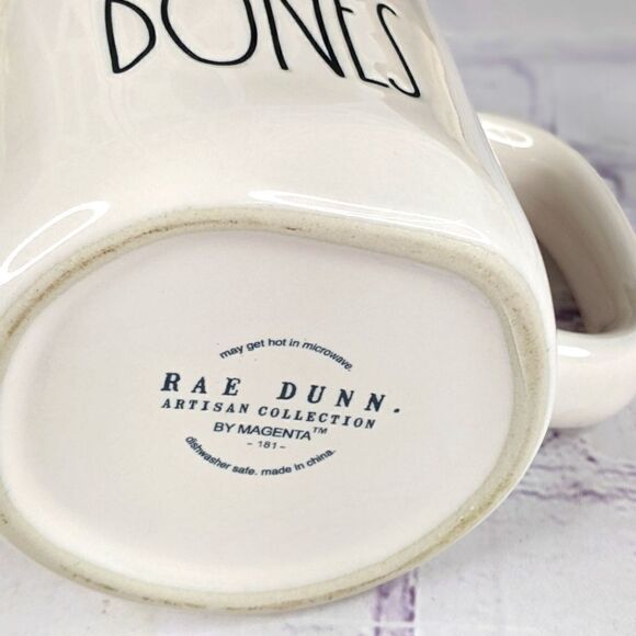 Rae Dunn JINGLE BONES Ceramic Mug - Picture 4 of 6